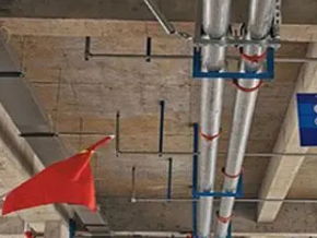 道外管廊支架的安装方法